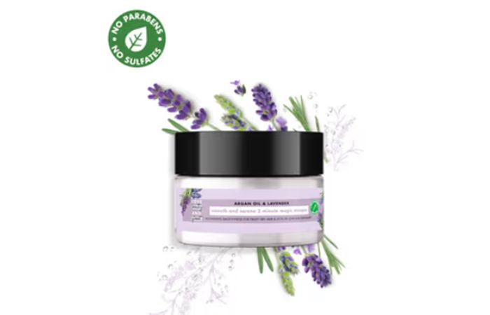 Love Beauty & Planet Argan Oil & Lavender Magic Hair Mask For Frizz Control