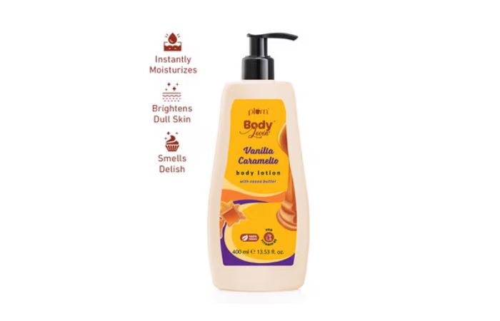 Plum BodyLovin Vanilla Caramello Body Lotion With Cocoa Butter & Vitamin B5 (400ml)