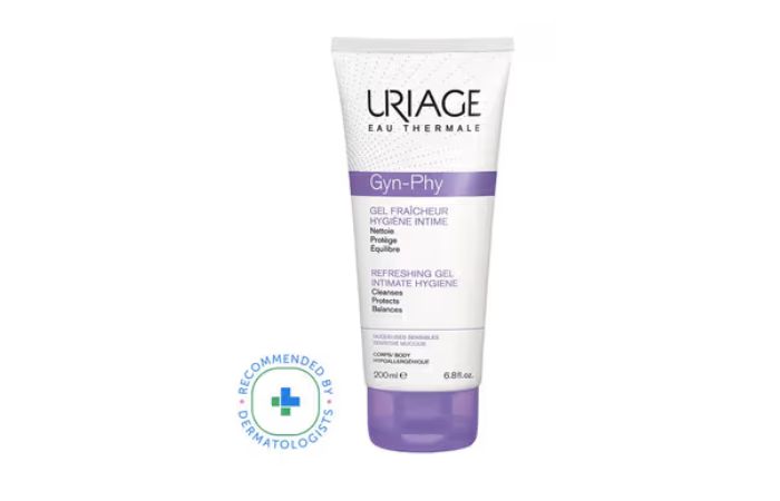 Uriage Gyn PHy Refreshing Gel Intimate Hygiene With PH 5.5, Lactic Acid & Fresh Scent For Daily Use(200ml)