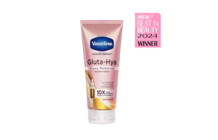 Vaseline Gluta-Hya Dewy Radiance Lotion Bright, Glowing Skin Glutathione Infused Moisturizer(200ml)