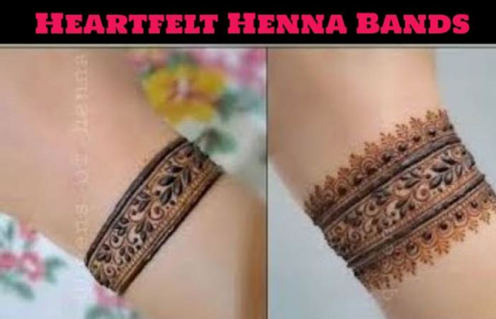 Heartfelt Henna Bands