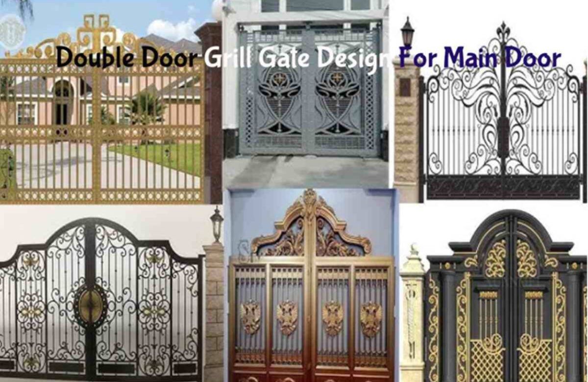 double door grill gate design for main door